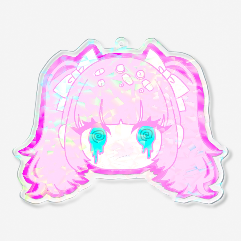キラキラおくすりアクキー