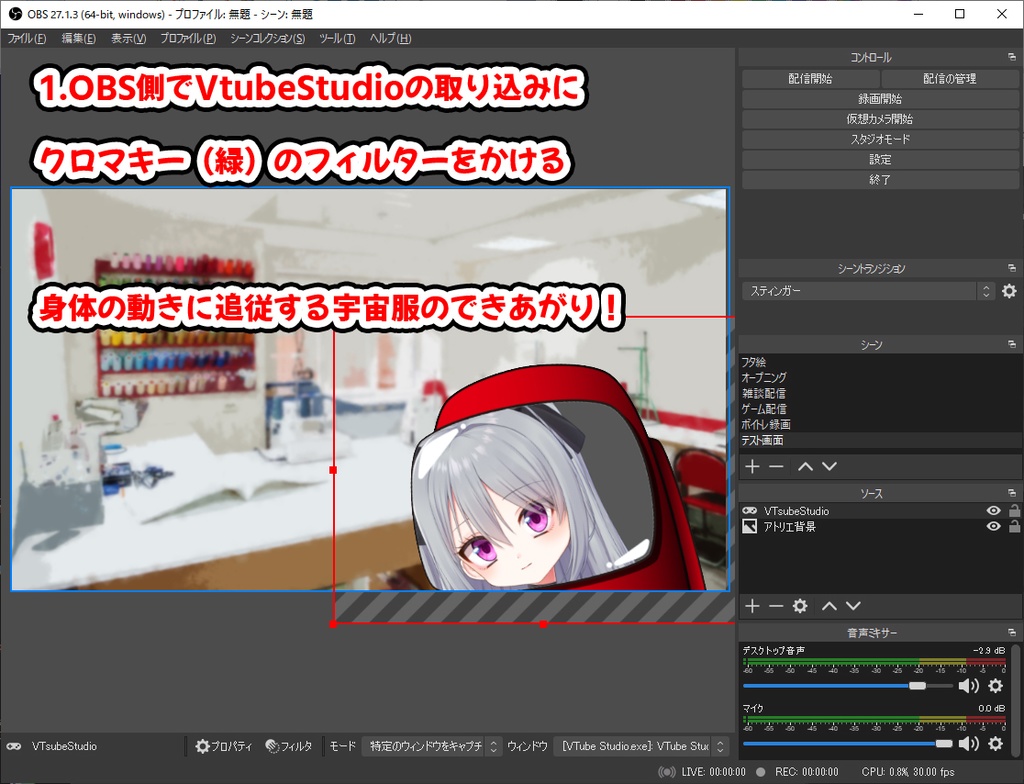 宇宙人狼の宇宙服セット
