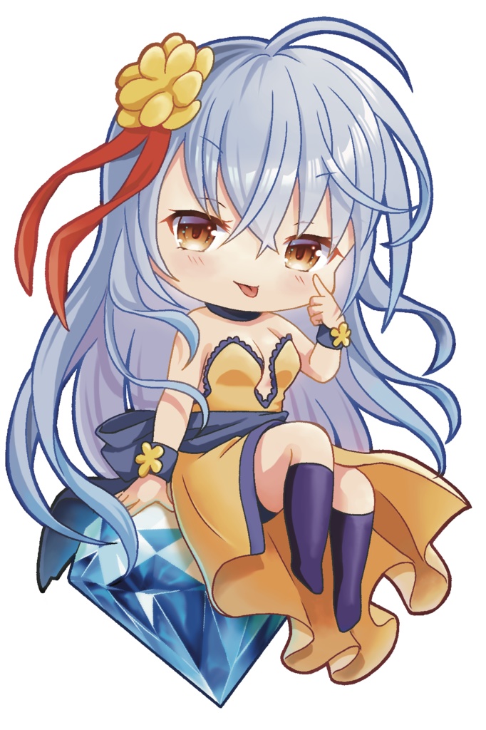 アクリルジュエルキーホルダー