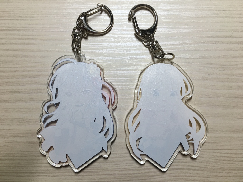 アクリルジュエルキーホルダー