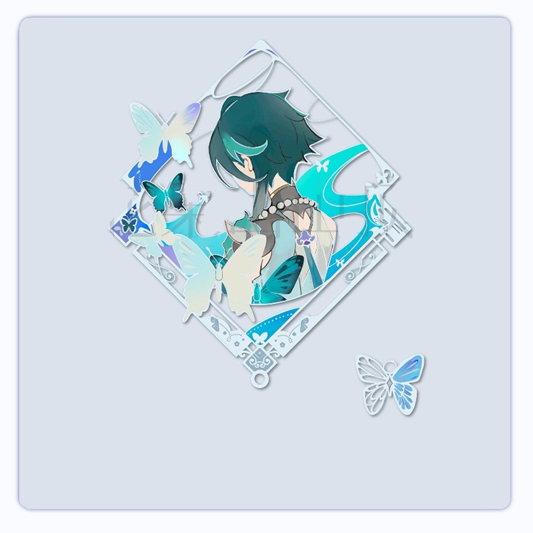 Genshin Impact genshinimpact 原神 魈 メタル ブックマーク