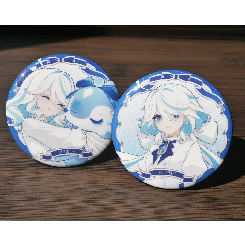 Genshin Impact genshinimpact 原神 フォカロルス フォカロル フリーナ Focalors 缶バッジ