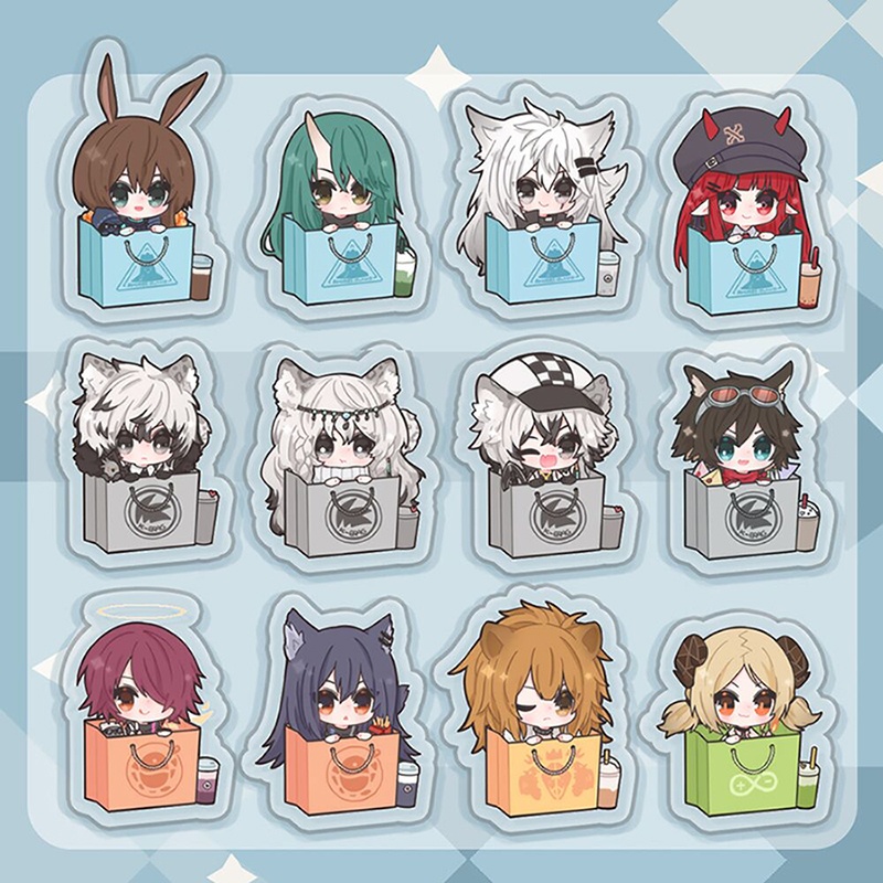 Arknights 明日方舟 アークナイツ アーミヤ ホシグマ ラップランド ヴィグナ シルバーアッシュ プラマニクス クリフハート クーリエ エクシア テキサス シージ イフリータ アクリルキーホルダー