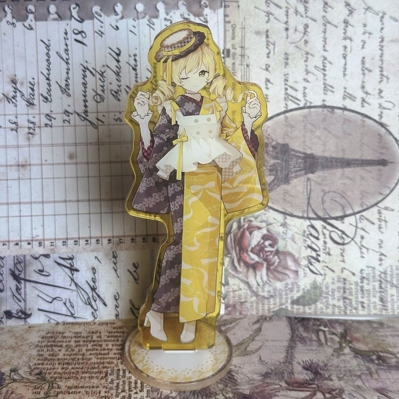 魔法少女まどか☆マギカ 佐倉杏子 鹿目まどか 美樹さやか 巴マミ 暁美ほむら 百江なぎさ アクリルスタンド アクリルキーホルダー 缶バッジ