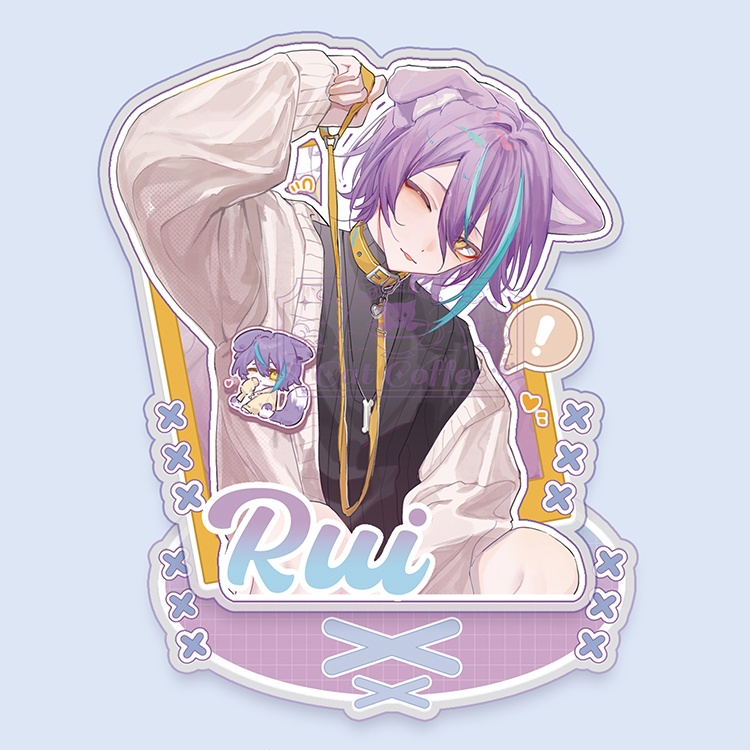 プロジェクトセカイ プロセカ 神代類 アクリルスタンド アクリルキーホルダー 缶バッジ