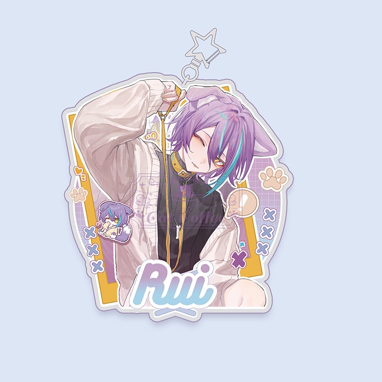 プロジェクトセカイ プロセカ 神代類 アクリルスタンド アクリルキーホルダー 缶バッジ