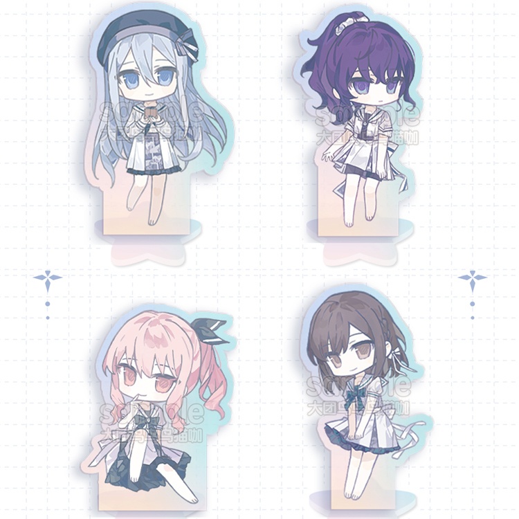 プロジェクトセカイ プロセカ 暁山瑞希 朝比奈まふゆ 東雲絵名 宵崎奏 アクリルスタンド アクリルキーホルダー 缶バッジ