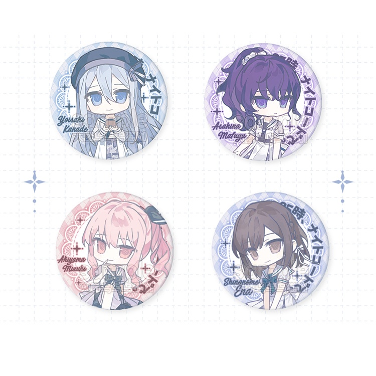 プロジェクトセカイ プロセカ 暁山瑞希 朝比奈まふゆ 東雲絵名 宵崎奏 アクリルスタンド アクリルキーホルダー 缶バッジ