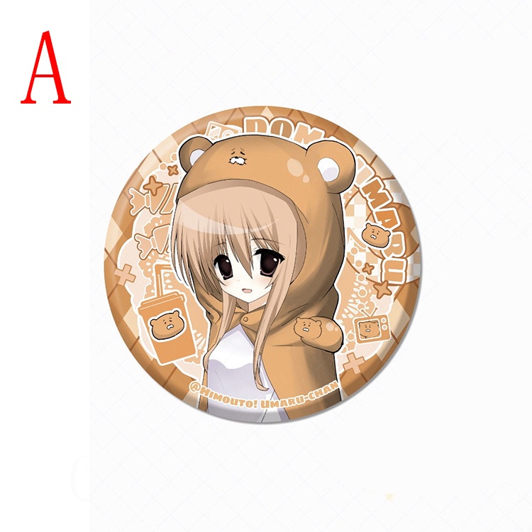 干物妹!うまるちゃん 土間うまる アクリルスタンド 缶バッジ