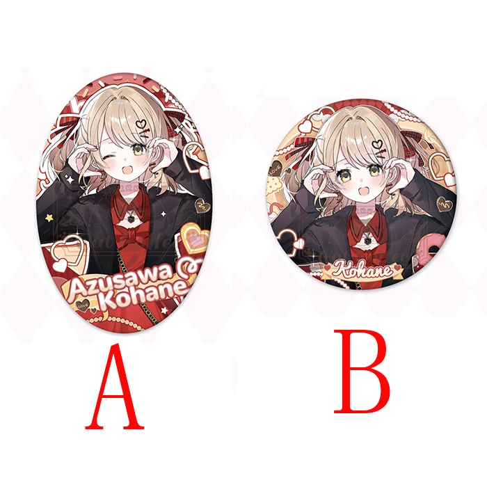 プロジェクトセカイ プロセカ 小豆沢こはね アクリルスタンド アクリルキーホルダー 缶バッジ