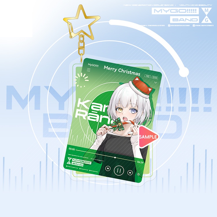 バンドリ! MyGO!!!!! BanG Dream! 千早愛音 高松燈 椎名立希 長崎そよ 要楽奈 アクリルキーホルダー