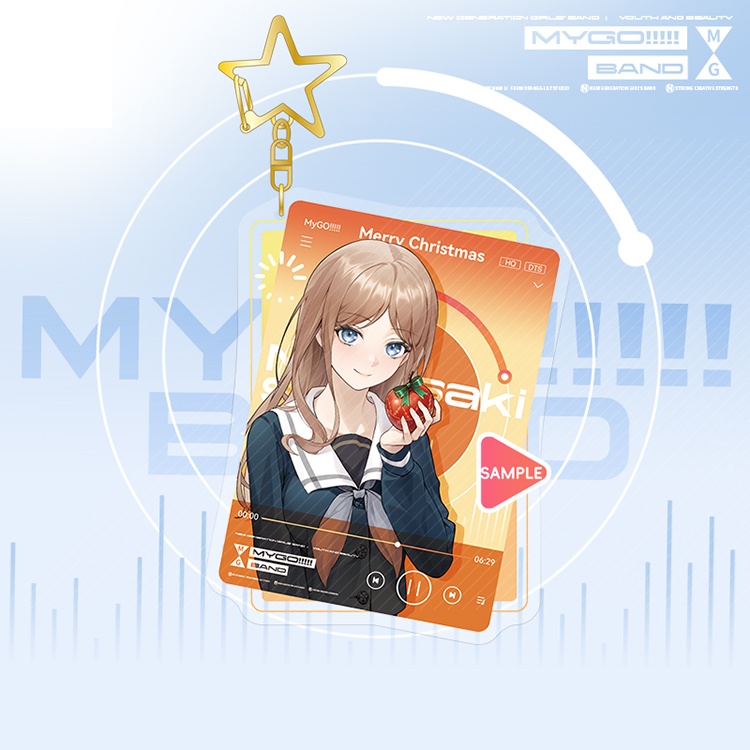 バンドリ! MyGO!!!!! BanG Dream! 千早愛音 高松燈 椎名立希 長崎そよ 要楽奈 アクリルキーホルダー