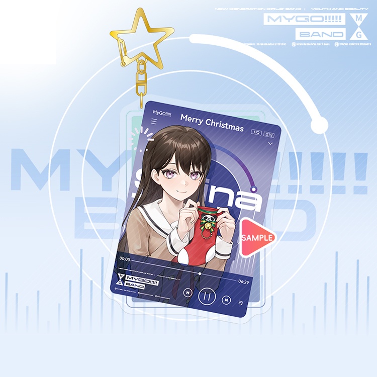 バンドリ! MyGO!!!!! BanG Dream! 千早愛音 高松燈 椎名立希 長崎そよ 要楽奈 アクリルキーホルダー