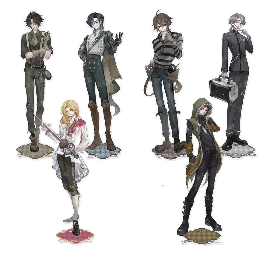 アイデンティティ V Identity V 第五人格 探鉱者 ノートン・キャンベル 傭兵 ナワーブ・サベダー 囚人 ルカ・バルサー 騎士 リチャード・スターリング 写真家 ジョゼフ 納棺師 イソップ・カール アクリルスタンド