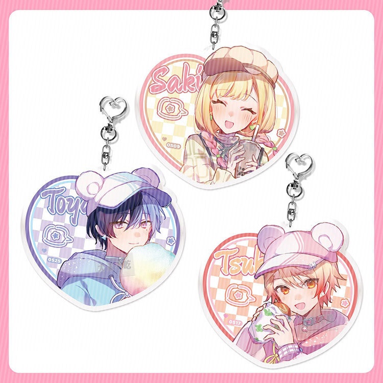 プロジェクトセカイ プロセカ 青柳冬弥 天馬司 天馬咲希 アクリルスタンド アクリルキーホルダー アクリルコースター 缶バッジ