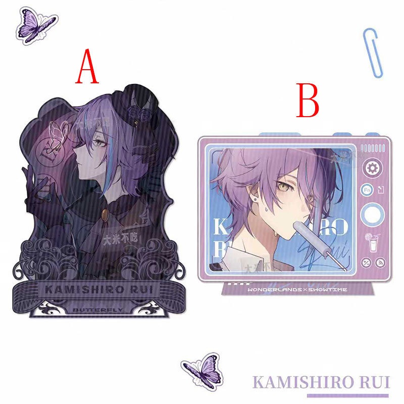 プロジェクトセカイ プロセカ 神代類 缶バッジ アクリルキーホルダー 色紙 アクリルスタンド