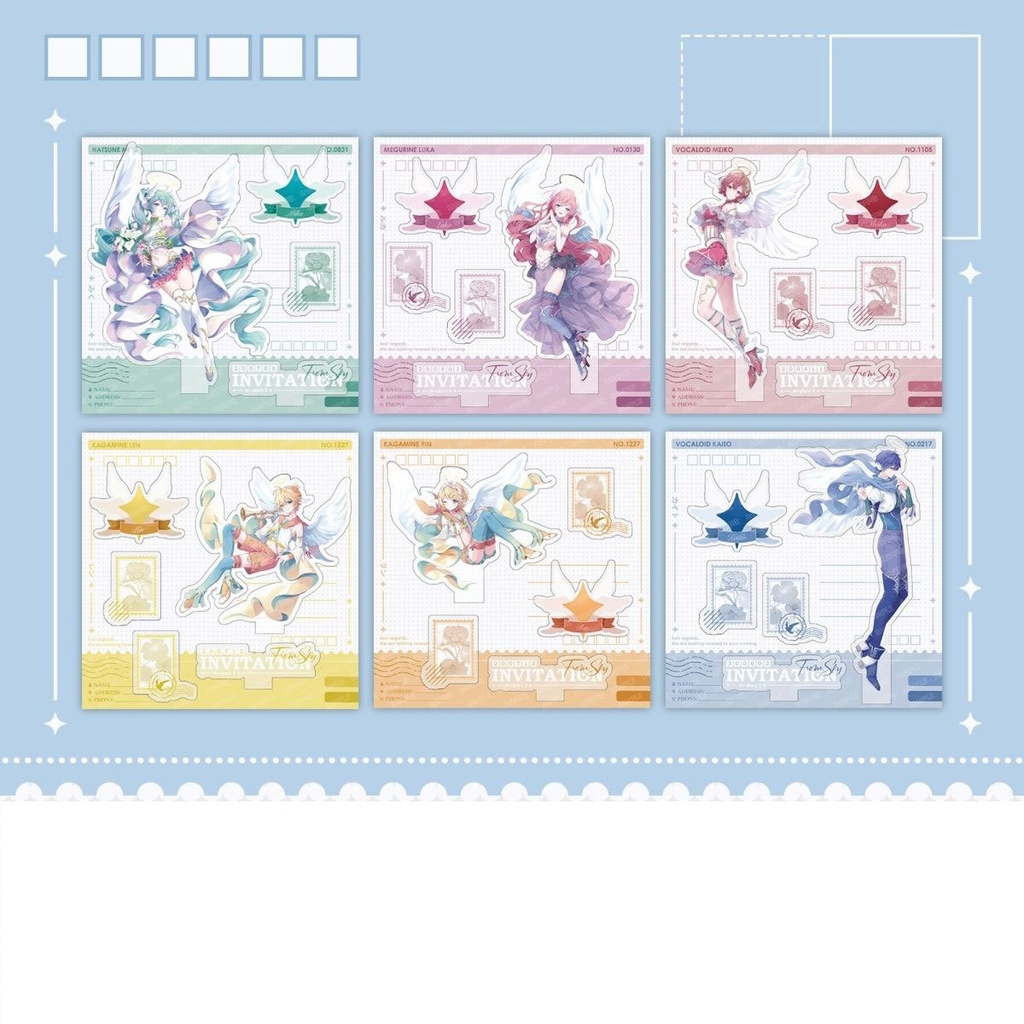 プロジェクトセカイ プロセカ VOCALOID ボーカロイド kaito カイト meiko メイコ miku 初音ミク luka 巡音ルカ rin 鏡音リン len 鏡音レン 缶バッジ アクリルキーホルダー 色紙 アクリルスタンド タペストリー