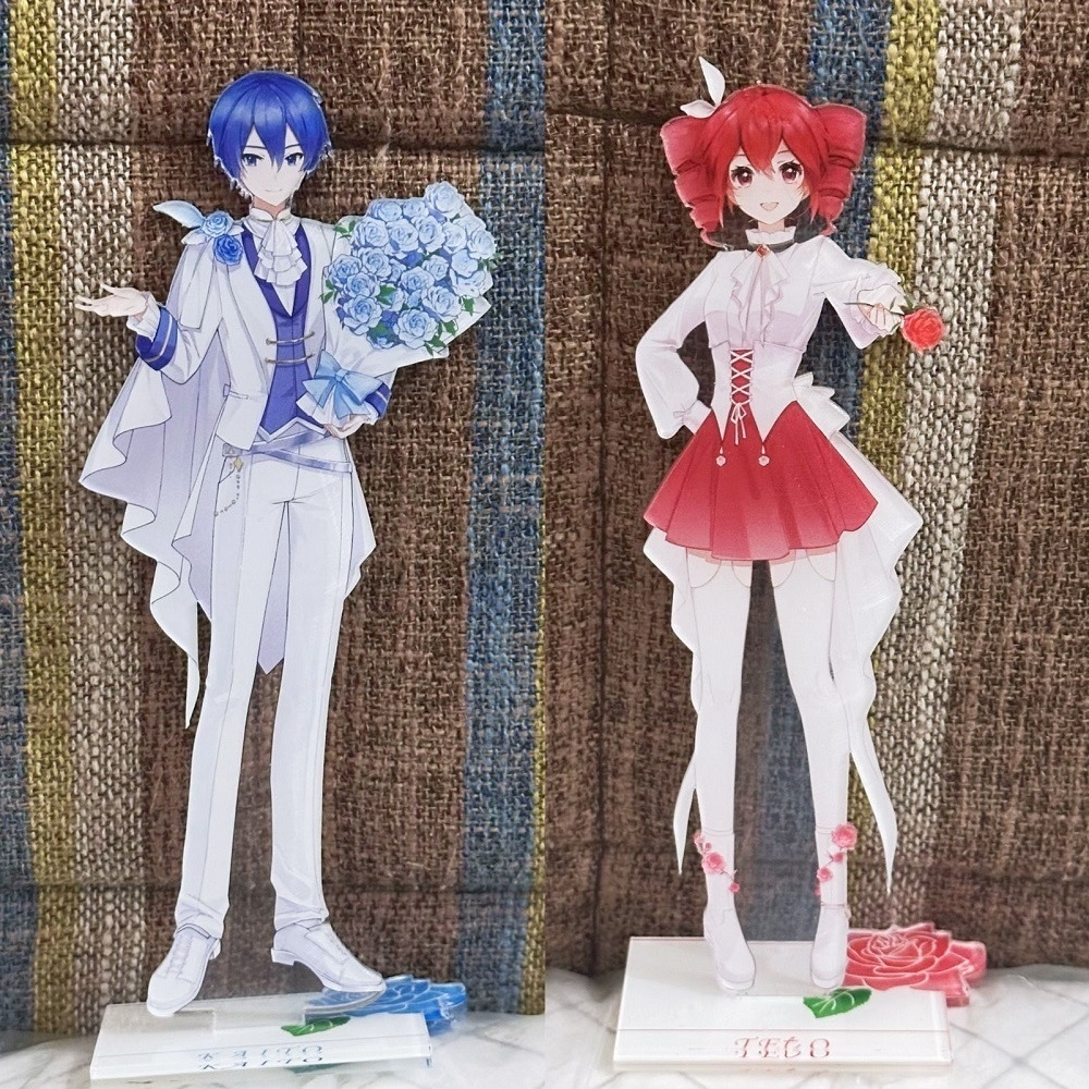 プロジェクトセカイ プロセカ VOCALOID ボーカロイド kaito カイト 重音teto 重音テト 缶バッジ アクリルスタンド