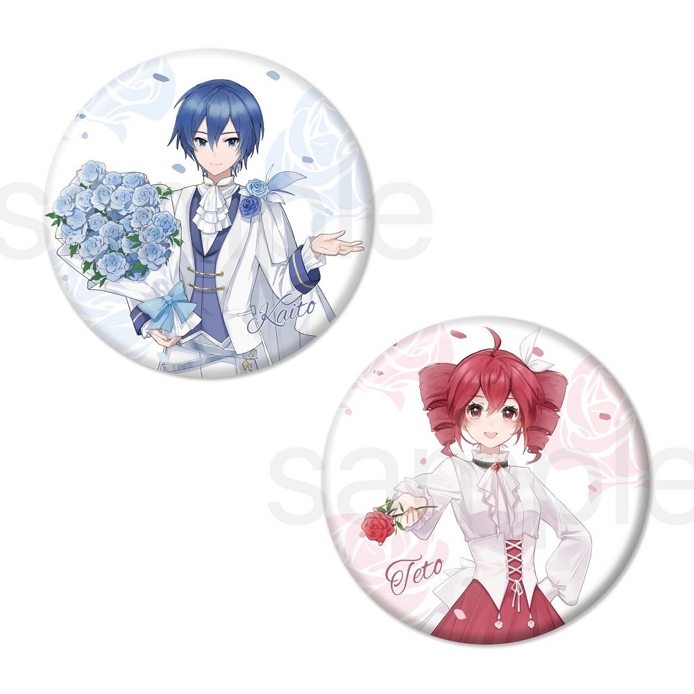 プロジェクトセカイ プロセカ VOCALOID ボーカロイド kaito カイト 重音teto 重音テト 缶バッジ アクリルスタンド