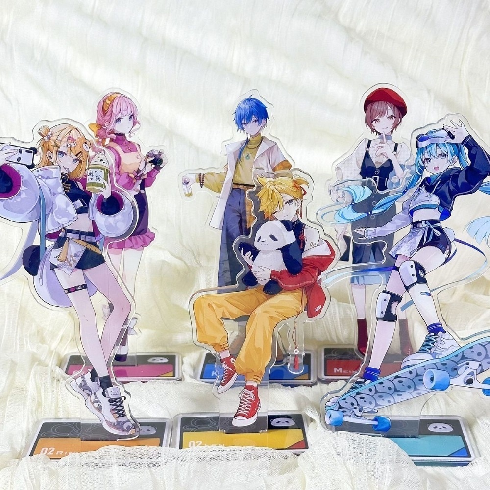プロジェクトセカイ プロセカ VOCALOID ボーカロイド kaito カイト meiko メイコ miku 初音ミク luka 巡音ルカ rin 鏡音リン len 鏡音レン アクリルスタンド