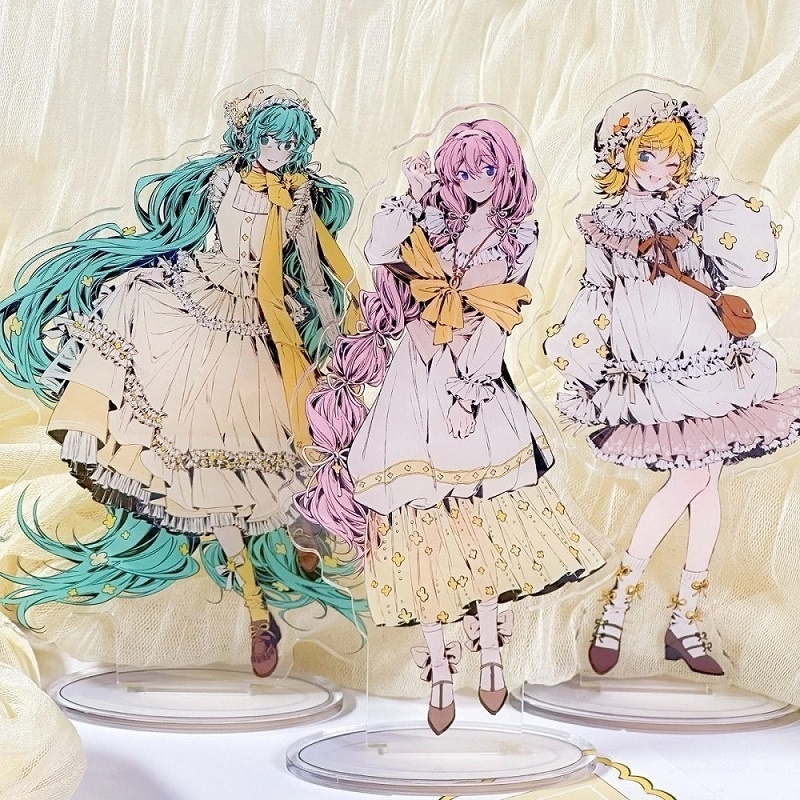 プロジェクトセカイ プロセカ VOCALOID ボーカロイド  miku 初音ミク luka 巡音ルカ rin 鏡音リン アクリルスタンド 缶バッジ
