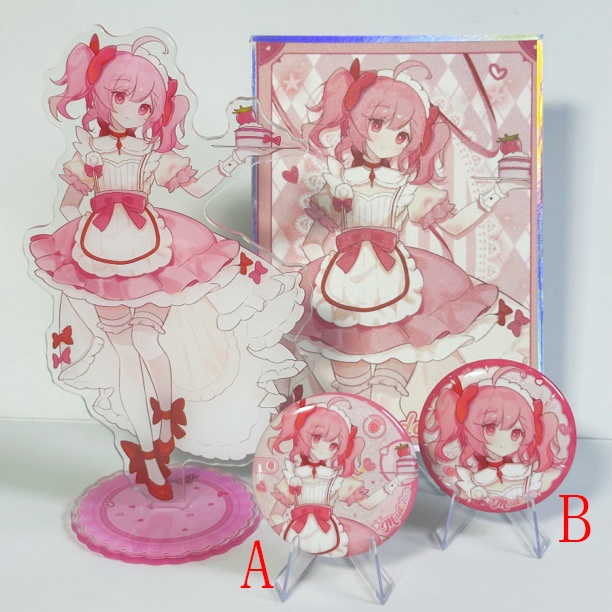 魔法少女まどか☆マギカ 佐倉杏子 鹿目まどか 美樹さやか 巴マミ 暁美ほむら アクリルスタンド 缶バッジ 色紙