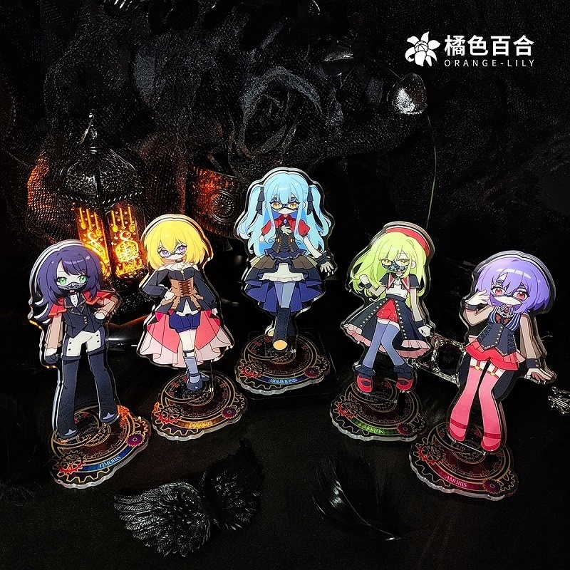 バンドリ Ave_Mujica BanG_Dream! 豊川祥子 若葉睦 祐天寺にゃむ 三角初華 八幡海鈴 アクリルスタンド