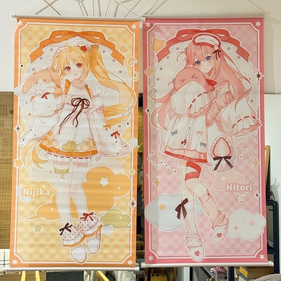 ぼっち・ざ・ろっく 伊地知虹夏 後藤ひとり タペストリー