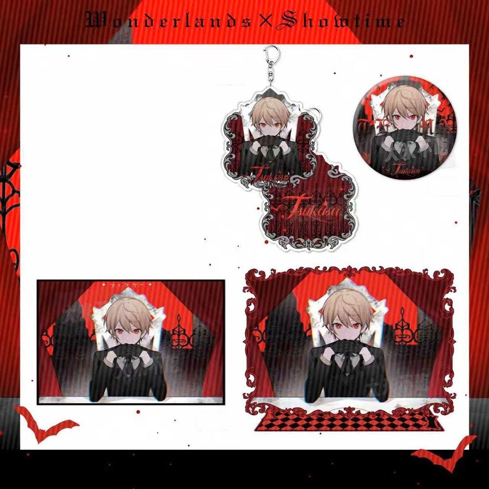 プロジェクトセカイ プロセカ 神代類 天馬司 アクリルスタンド アクリルキーホルダー 缶バッジ 色紙