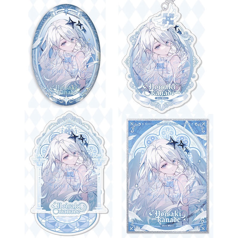 プロジェクトセカイ プロセカ 宵崎奏 アクリルスタンド アクリルキーホルダー 缶バッジ 色紙