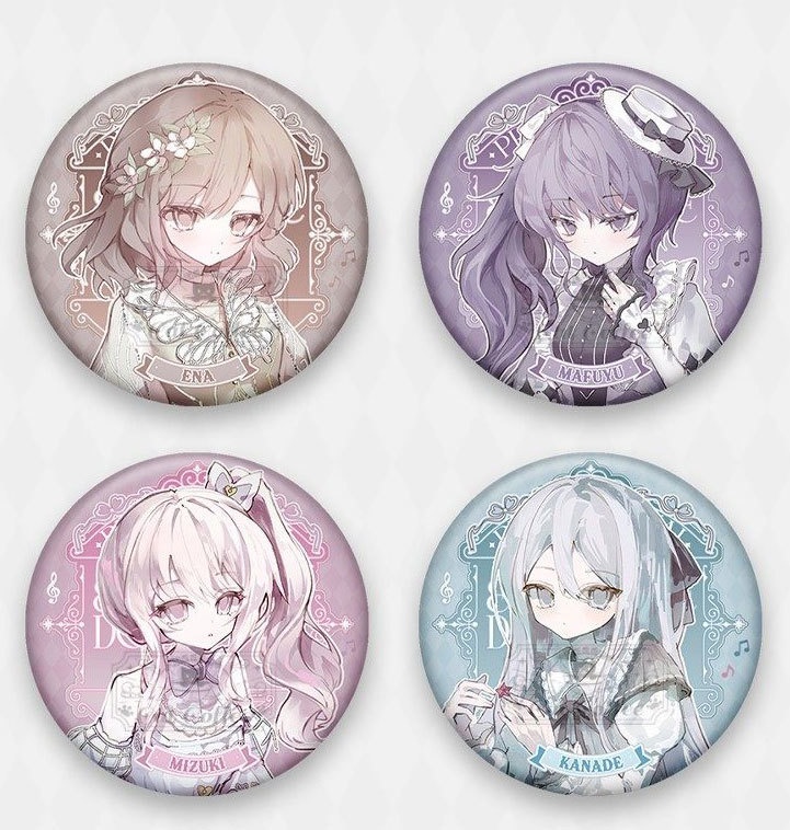 プロジェクトセカイ プロセカ 暁山瑞希 朝比奈まふゆ 東雲絵名 宵崎奏 アクリルスタンド 缶バッジ