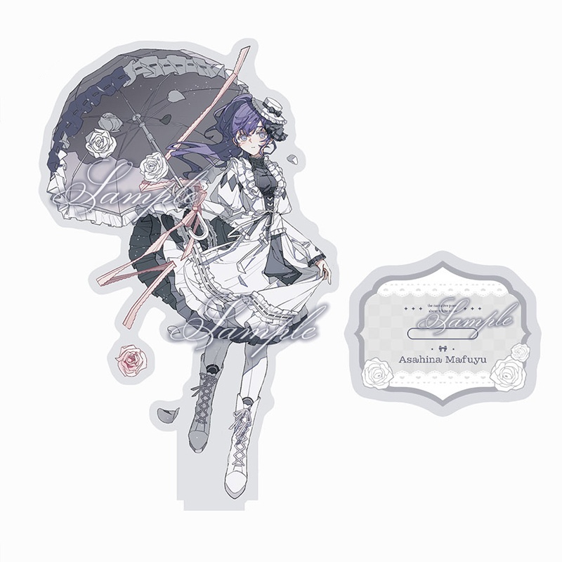 プロジェクトセカイ プロセカ 朝比奈まふゆ アクリルスタンド 缶バッジ 色紙