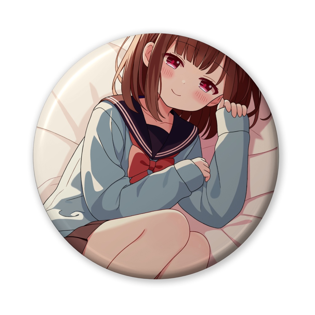 ごろん裕未ちゃん 缶バッジ-56mm-