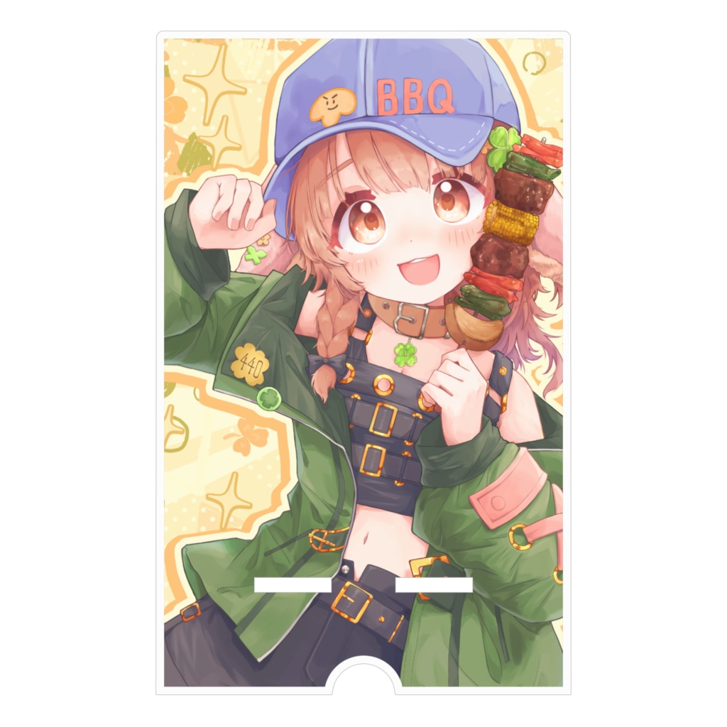 1周年記念アクリルスマホスタンド(にぎやか)