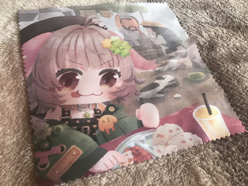 よしお旅行 in インド(マイクロファイバークロス)