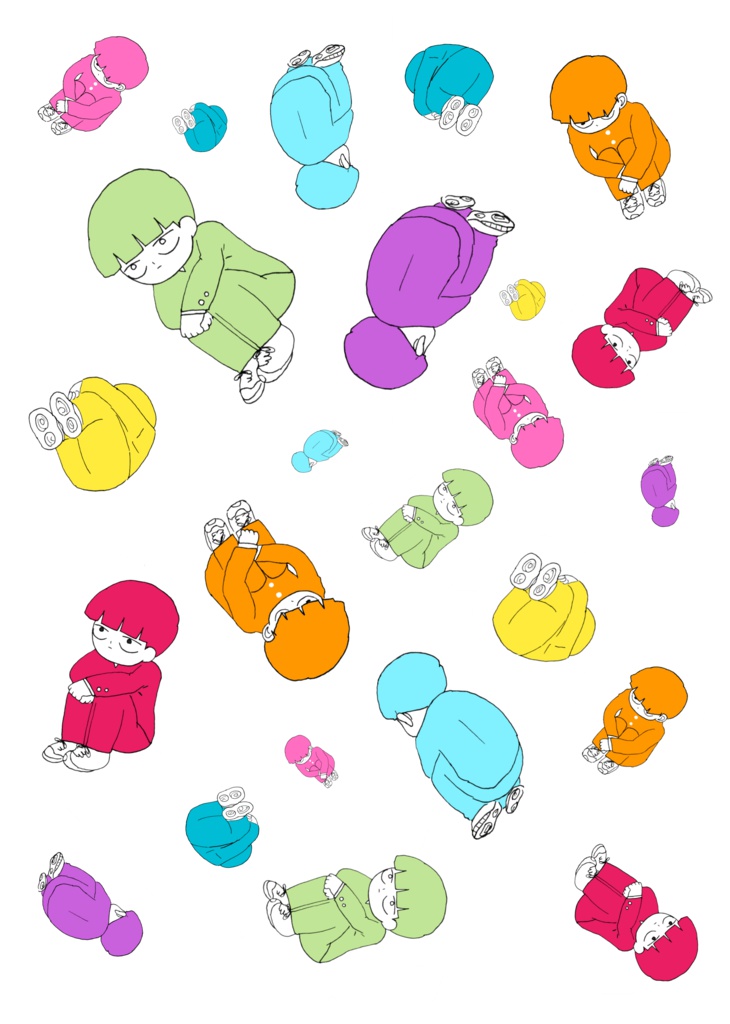 たくさんのしげおクリアファイル