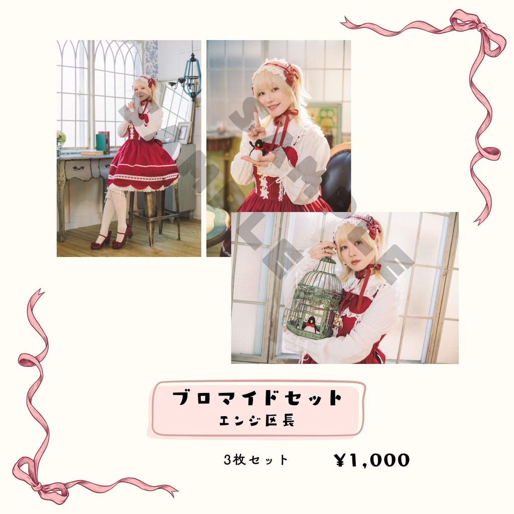 区長ブロマイドセット（エンジ区長）