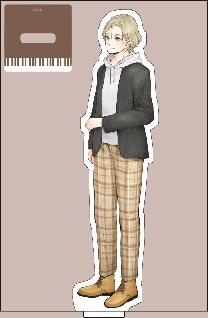 リストとショパンのアクスタ