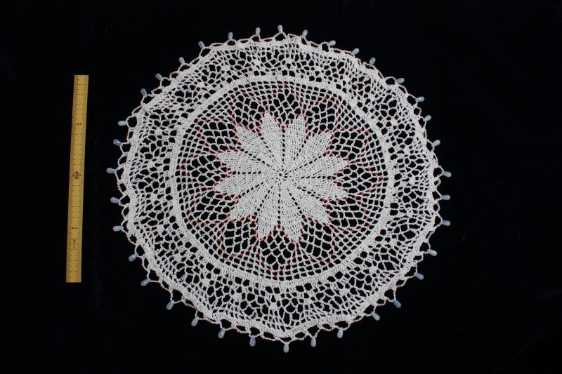 ビーズ編み込みレースのコースター Spotted Rabbit オンライン Booth