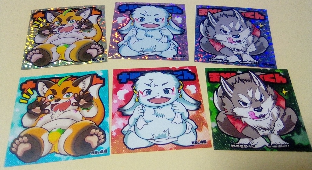 48mmシール6枚セット