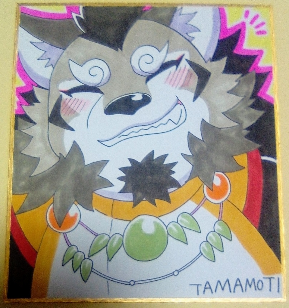 魂これ原画色紙8