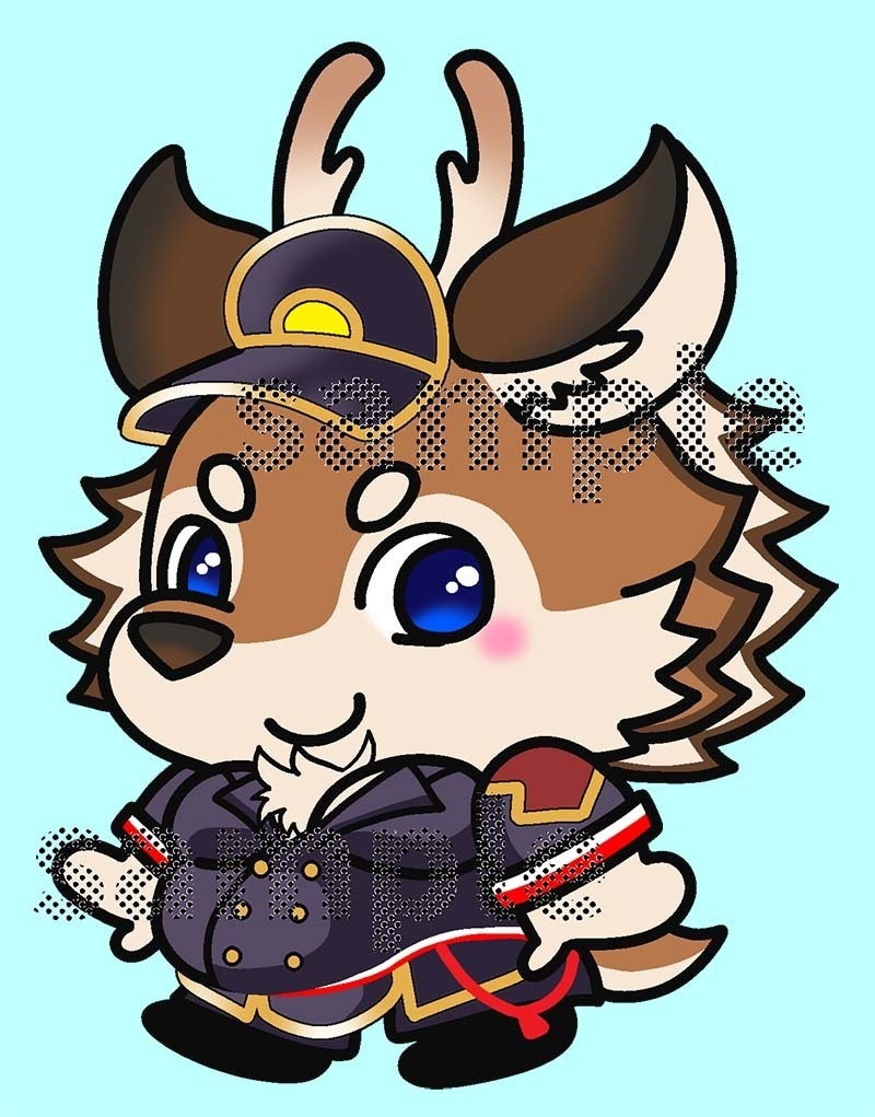 アクリルキーホルダー上総（単品）