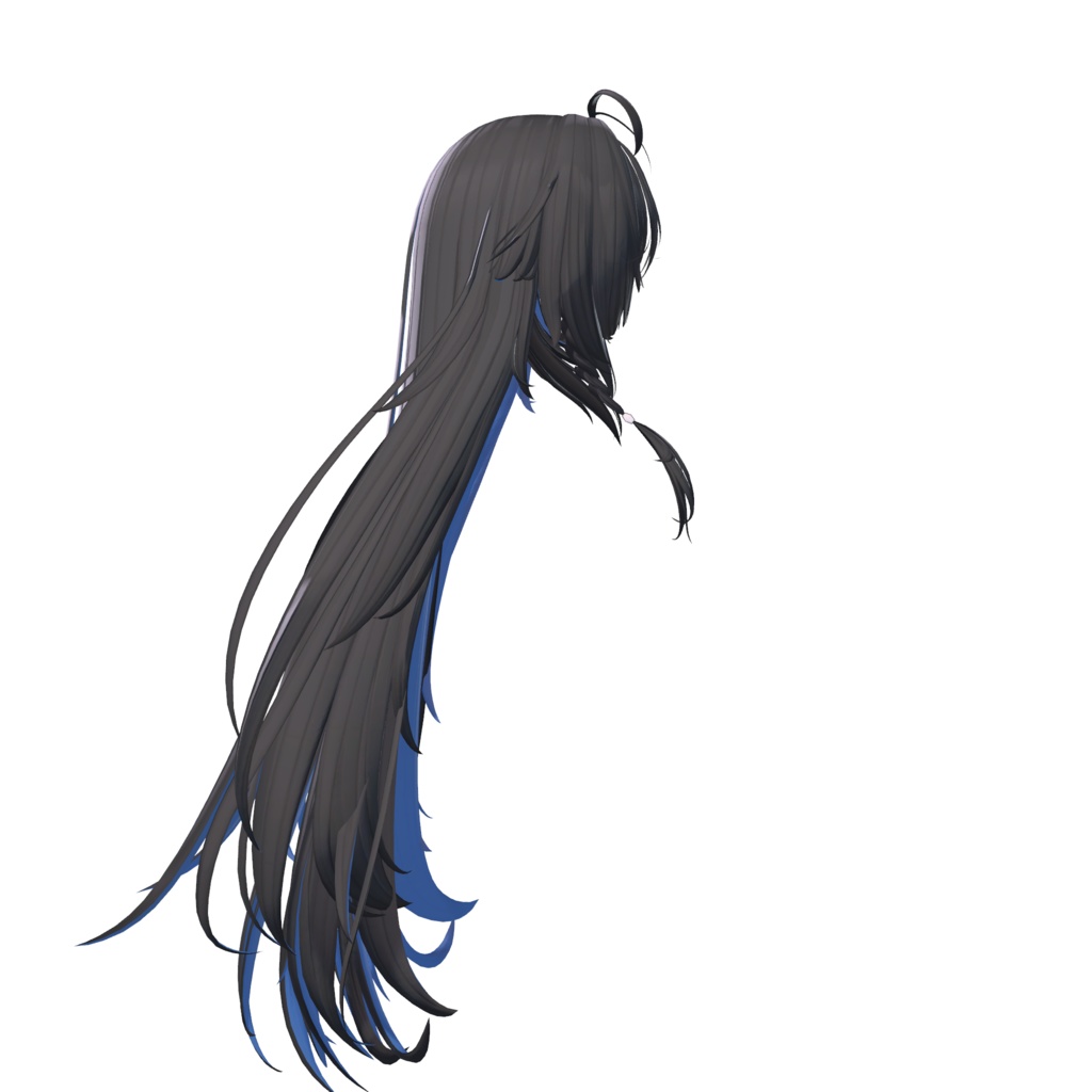 【Free】Rough Long Hair Mesh&Inner color Mask