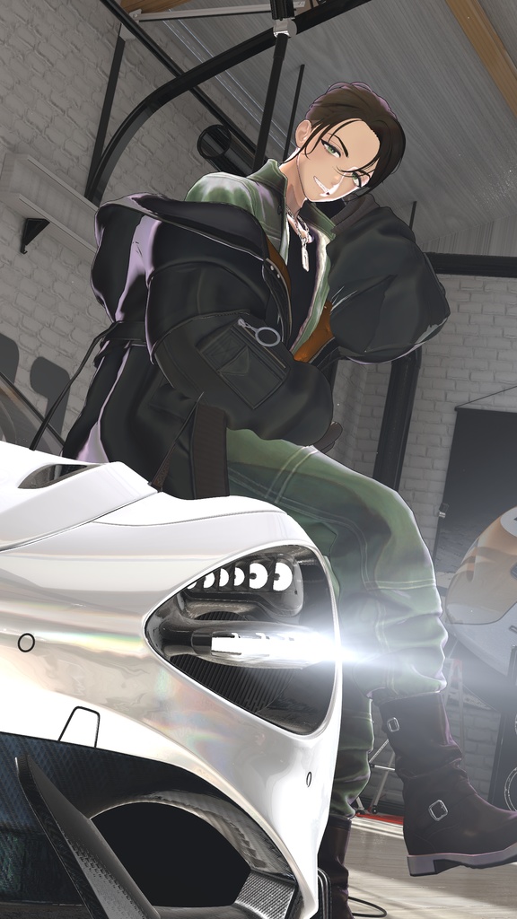 【Free】Aquarelle Edge Material 【lilToon Preset】