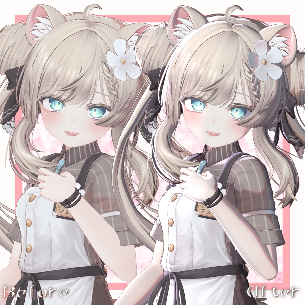 【Free】Aquarelle Edge Material 【lilToon Preset】