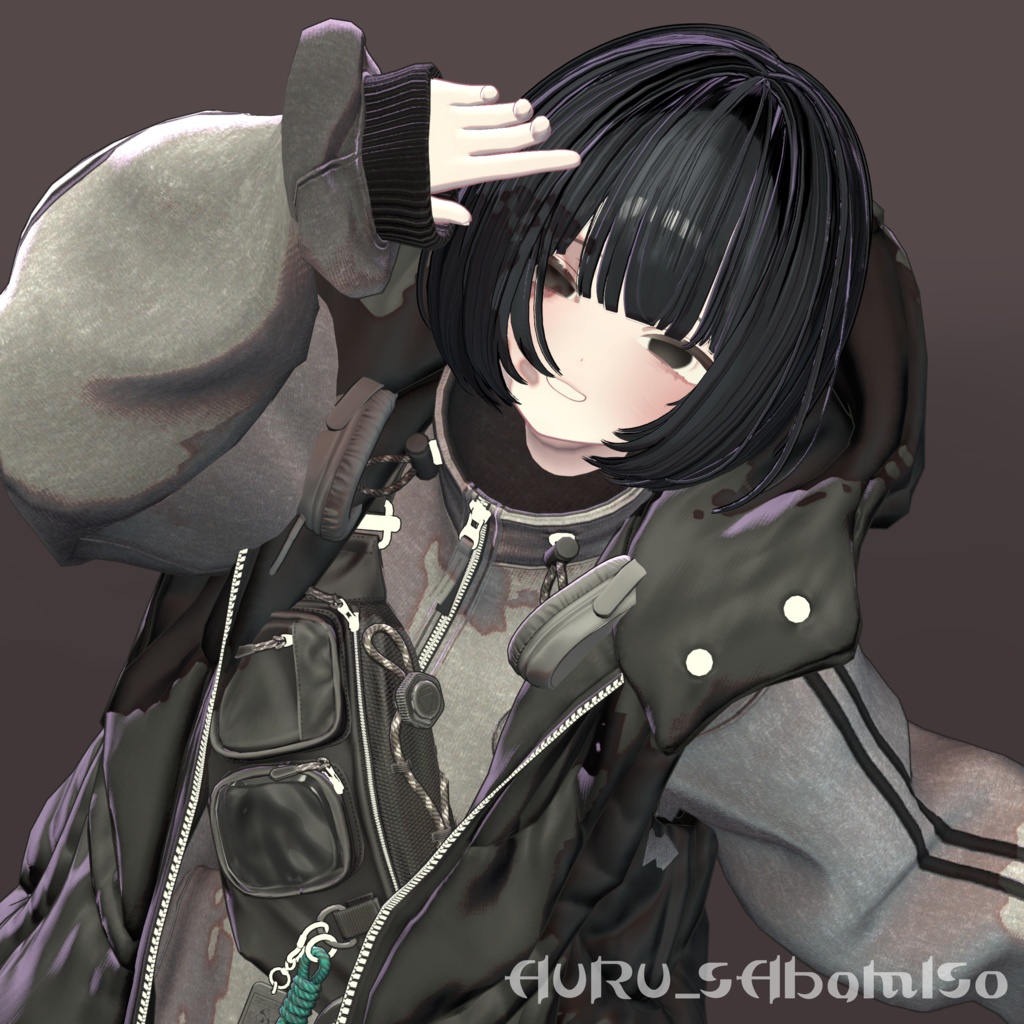 【Free】Aquarelle Edge Material 【lilToon Preset】