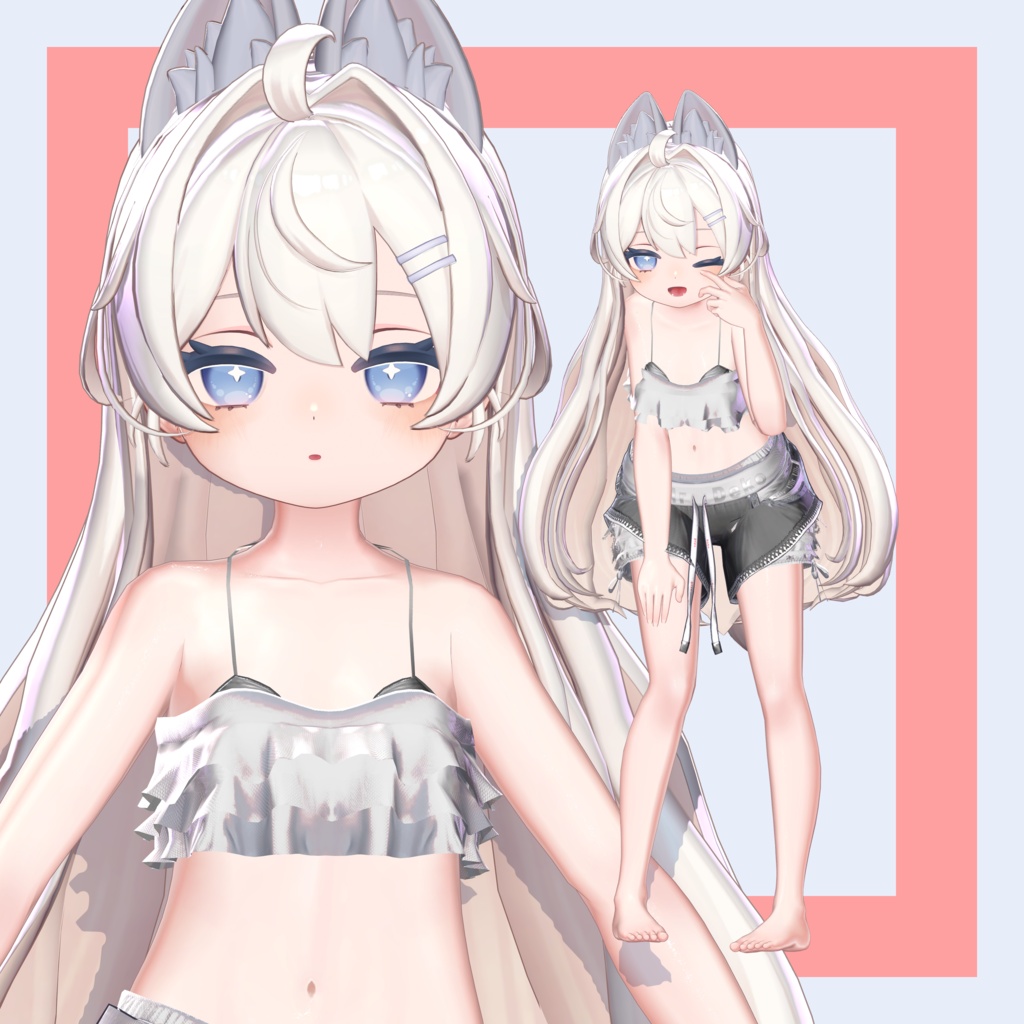 Pure Skin Material【lilToon Preset】