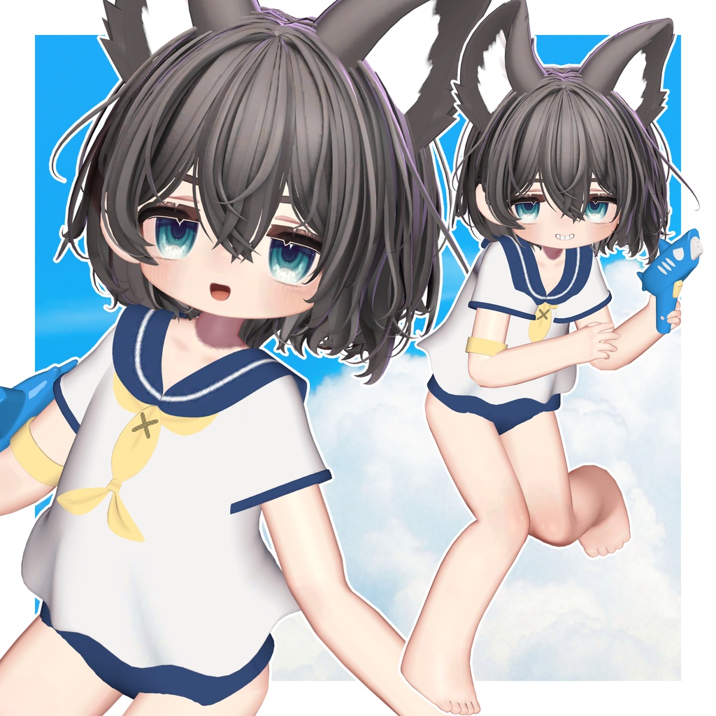 Pure Skin Material【lilToon Preset】