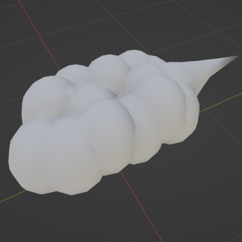 雲3Dモデル