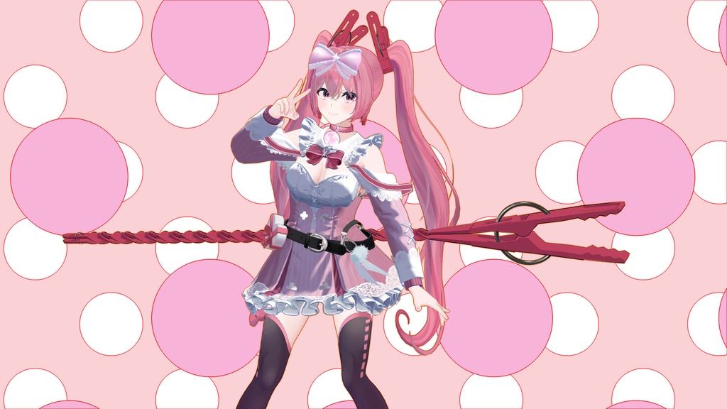 VRChatレタッチ時にPOPに見える背景画像(PNG)